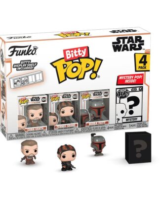 Star Wars: Mandalorian Bitty POP! Vinyl Figuren 4er-Pack Marshal 2,5 cm
