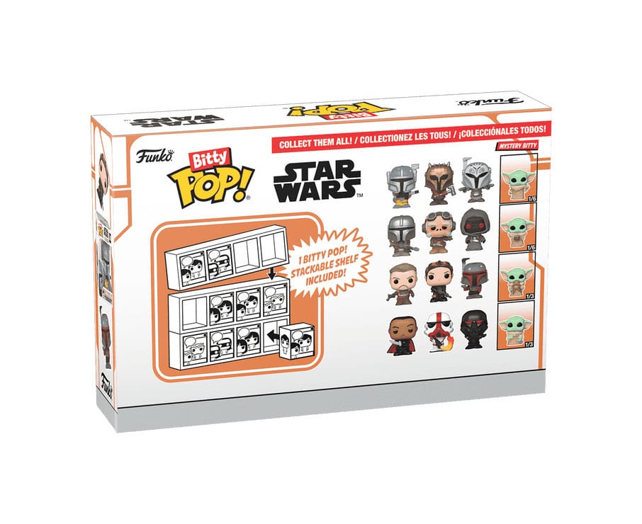 Star Wars: Mandalorian Bitty POP! Vinyl Figuren 4er-Pack Marshal 2,5 cm – Bild 4