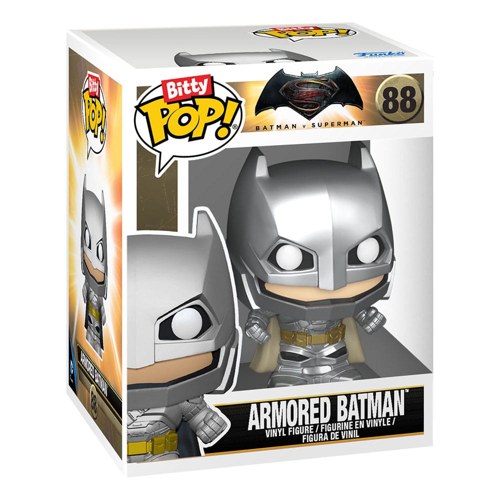 DC Comics Bitty POP! Rides Vinyl Figur Batman w/Batmobile 2,5 cm – Bild 4