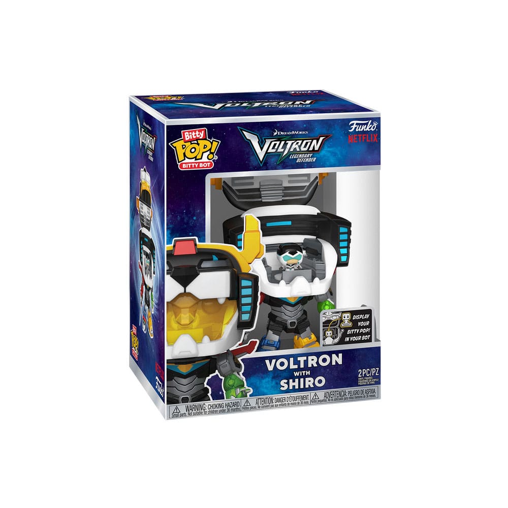 Voltron Bitty POP! Bots Figure Voltron with Shiro 2,5 cm – Bild 6