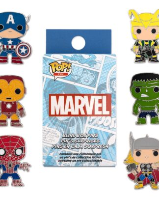 Marvel Loungefly POP! Pin Ansteck-Pins Group 3 cm Sortiment (12)