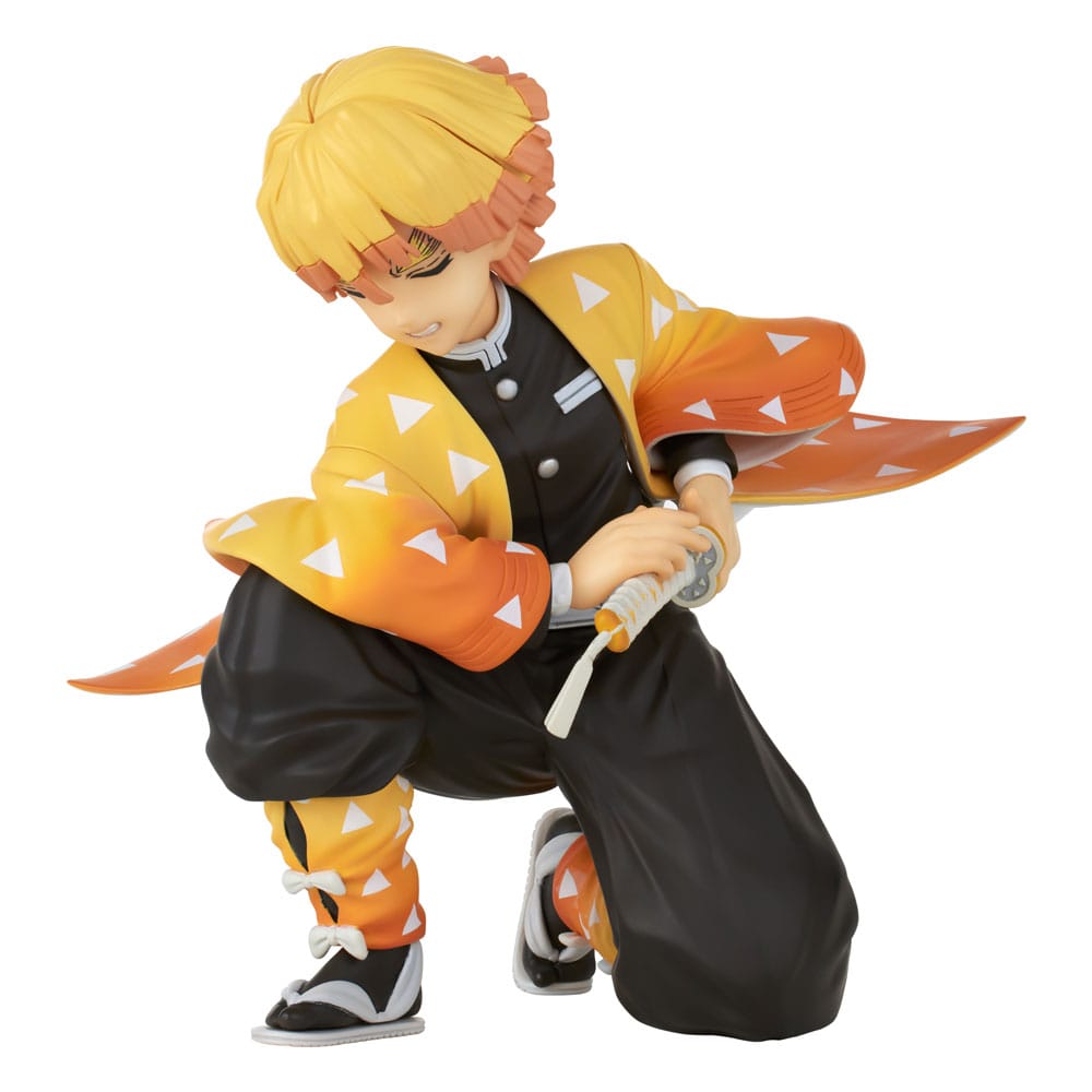 Demon Slayer: Kimetsu no Yaiba Noodle Stopper PVC Statue Zenitsu Agatsuma 10 cm - Beschädigte Verpackung