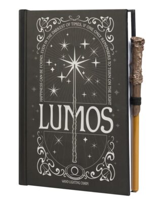 Harry Potter Premium Notizbuch A5 mit Licht Lumos Maxima