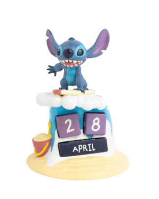 Stitch 3D Ewiger Kalender Surfer
