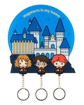 Harry Potter Schlüsselbrett inkl. 3 Schlüsselanhänger