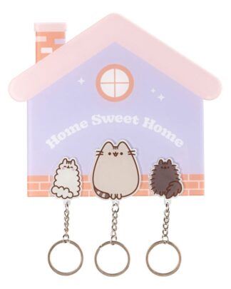 Pusheen Schlüsselbrett inkl. 3 Schlüsselanhänger