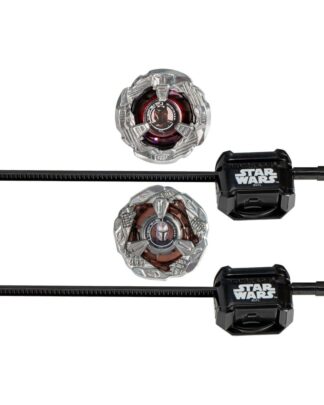 Beyblade X und Star Wars Collab The Mandalorian 3-60F vs. Moff Gideon 3-80N