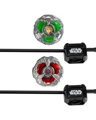 Beyblade X und Star Wars Collab Luke Skywalker 4-80B vs. Darth Vader 4-60B