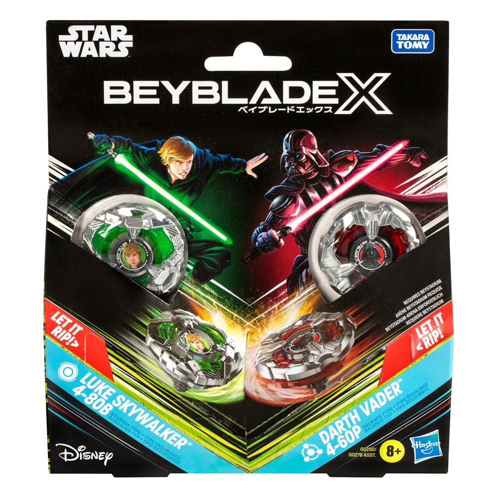 Beyblade X und Star Wars Collab Luke Skywalker 4-80B vs. Darth Vader 4-60B – Bild 4