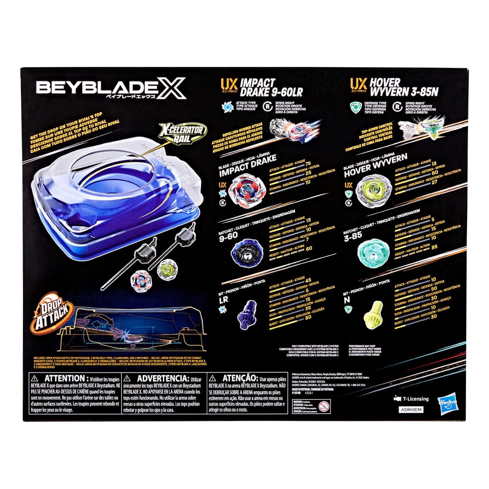 Beyblade X Drop Attack Battle Set – Bild 6