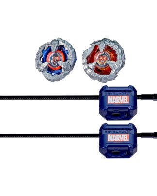 Beyblade X und Marvel Collab, Captain America 4-70GB vs. Red Hulk 1-80R