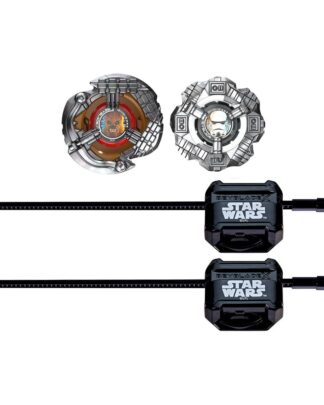 Beyblade X und Star Wars Collab Chewbacca 4-80LF vs. Stormtrooper 5-70B