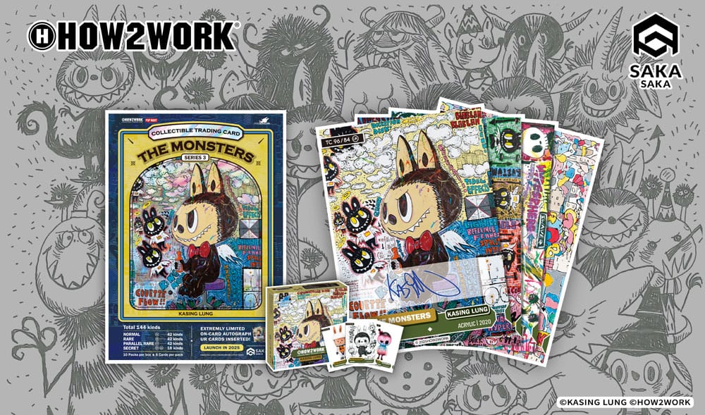How2Work Labubu Collectible Trading Cards The Monsters Series 3 (10) – Bild 2