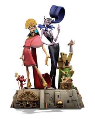 Ein Königreich für ein Lama Deluxe Art Scale Statue 1/10 Kuzko & Yzma 28 cm
