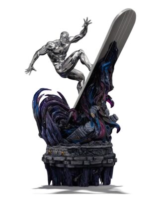 Marvel Comics Infinity Gauntlet Diorama Art Scale Statue 1/10 Silver Surfer Deluxe 36 cm