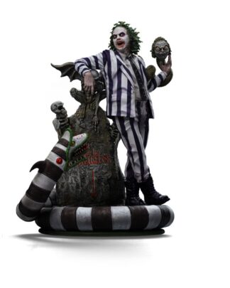 Beetlejuice Art Scale Statue 1/10 Beetlejuice 19 cm       - Beschädigte Verpackung