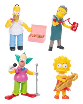 Simpsons Actionfiguren Wave 2 13 cm Sortiment (6)      - Beschädigte Verpackung