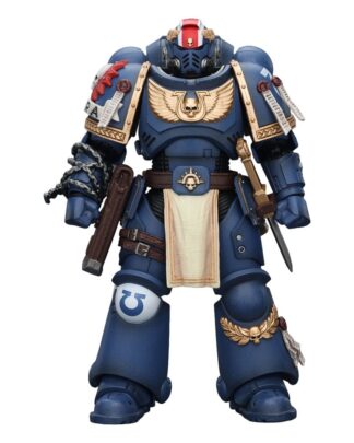 Warhammer 40,000 Actionfigur Ultramarines Titus with Laurels of Victory 13 cm