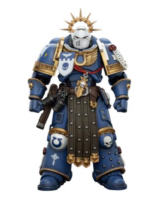 Warhammer 40,000 Actionfigur Ultramarines Torvald with Power Sword, Stormshield and Bolt Pistol 13 cm