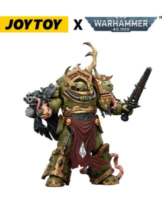 Warhammer 40,000 Actionfigur Death Guard Blightlord Terminator 3 with Combi-bolter and Bubotic Blade 14 cm