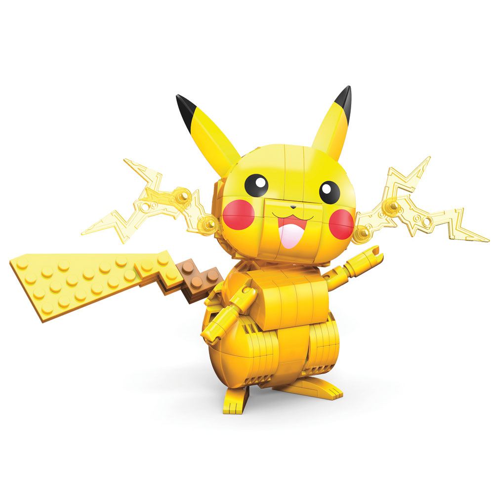 Pokémon Mega Construx Wonder Builders Bauset Pikachu 10 cm - Beschädigte Verpackung