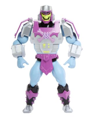 Masters of the Universe x Transformers Actionfigur Megatron Armor Skeletor heo European Exclusive 14 cm - Stark beschädigte Verpackung