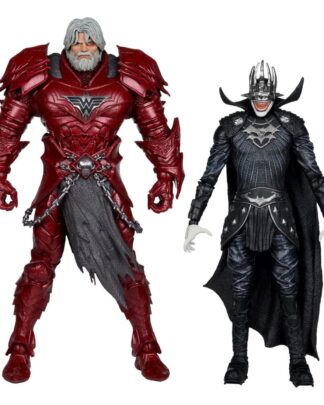 DC Multiverse McFarlane Collector Edition Actionfiguren 2er-Pack #04 Batman who laughs (Knight Armor) & Merciless (Dark Multiverse)  18 cm
