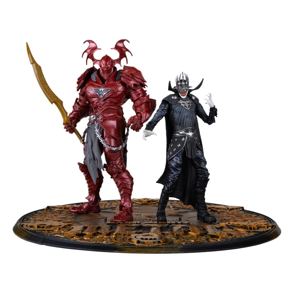 DC Multiverse McFarlane Collector Edition Actionfiguren 2er-Pack #04 Batman who laughs (Knight Armor) & Merciless (Dark Multiverse) 18 cm – Bild 2