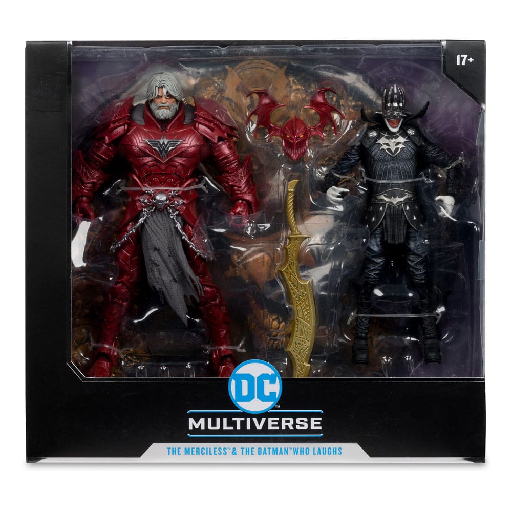 DC Multiverse McFarlane Collector Edition Actionfiguren 2er-Pack #04 Batman who laughs (Knight Armor) & Merciless (Dark Multiverse) 18 cm – Bild 9
