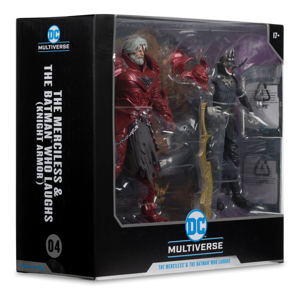 DC Multiverse McFarlane Collector Edition Actionfiguren 2er-Pack #04 Batman who laughs (Knight Armor) & Merciless (Dark Multiverse) 18 cm – Bild 10