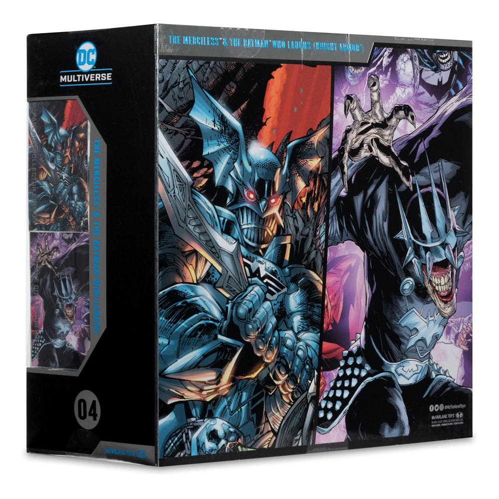 DC Multiverse McFarlane Collector Edition Actionfiguren 2er-Pack #04 Batman who laughs (Knight Armor) & Merciless (Dark Multiverse) 18 cm – Bild 11