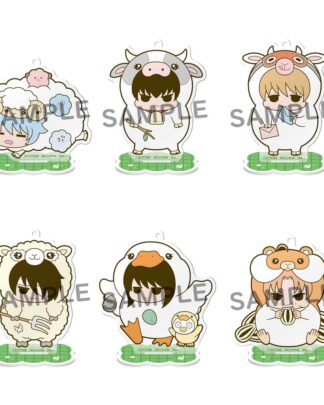 Gintama Acryl Figuren Prince Hata & Animal Paradise Farm of Love & Peace 6 cm Blind Box Display (6)