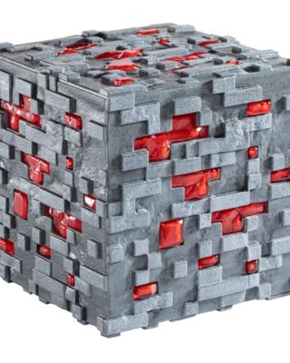 Minecraft Replik Illuminating Redstone Ore Cube 10 cm - Beschรคdigte Verpackung