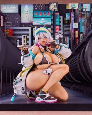 Original Character Statue 1/4 Meido-Busou: Ax Street ver. Pixel Philia Edition 37 cm