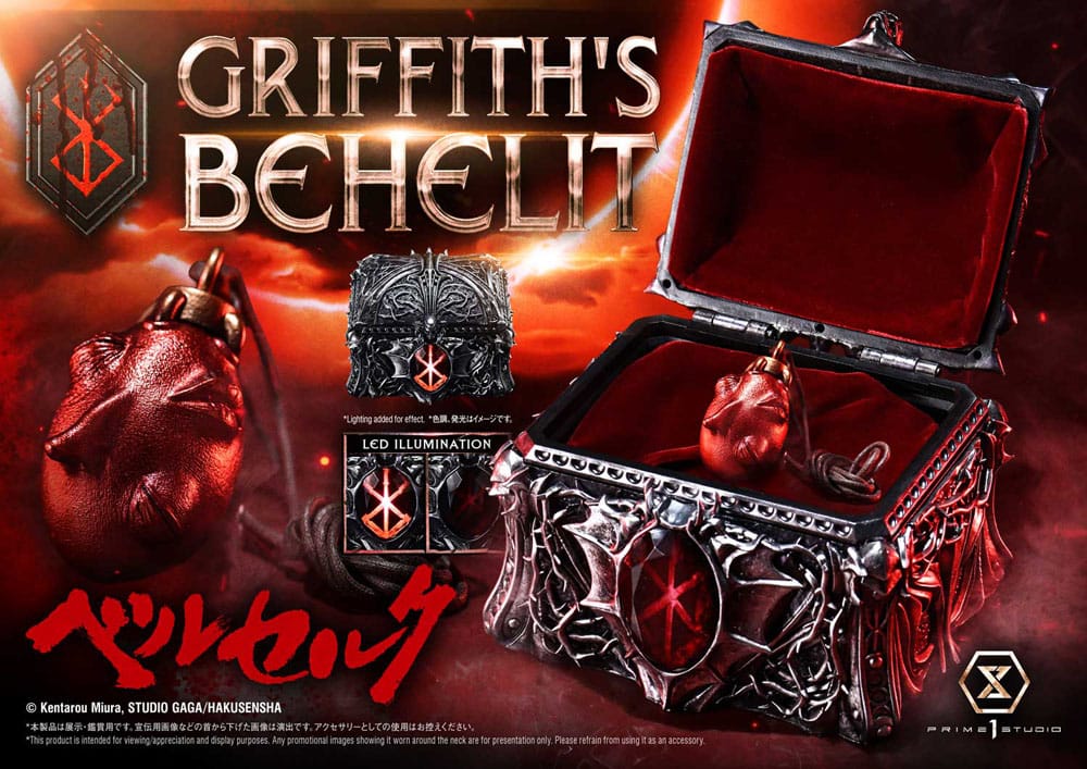 Berserk Life Scale Statue Griffith's Behelit 6 cm – Bild 2