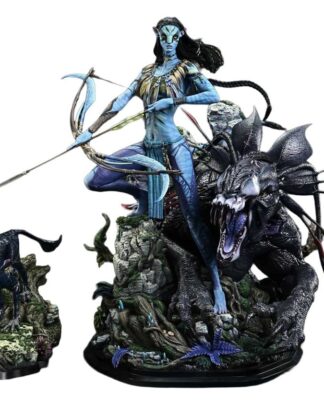 Avatar (Film) Real Elite Masterline Series Statue 1/4 Neytiri & Thanator Deluxe Version 75 cm