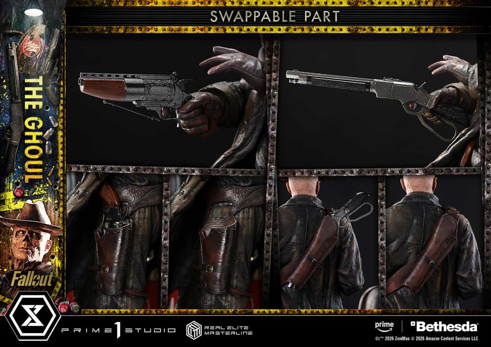 Fallout (TV Series) Real Elite Masterline Series Statue 1/4 The Ghoul 64 cm – Bild 4