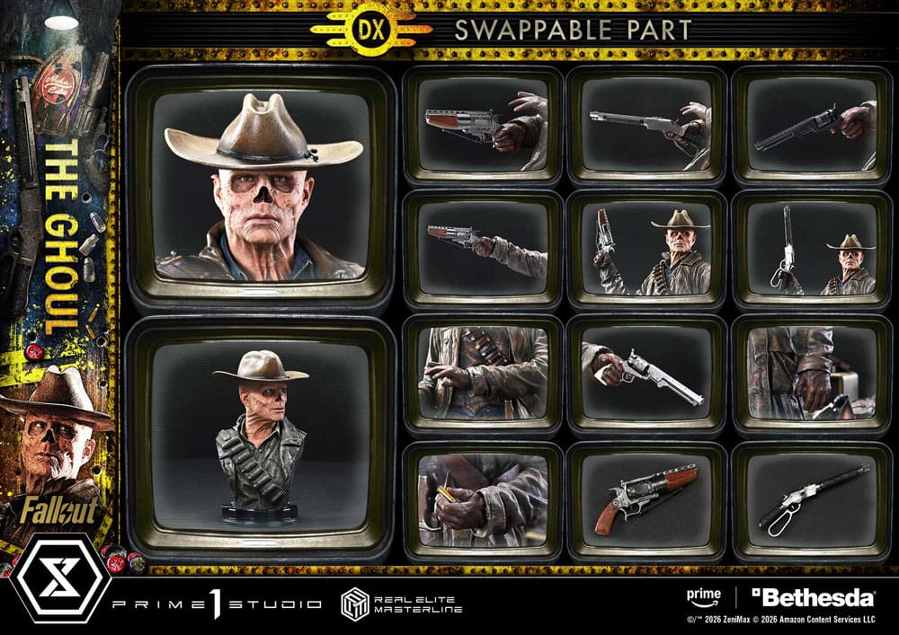 Fallout (TV Series) Real Elite Masterline Series Statue 1/4 The Ghoul Deluxe Version 64 cm – Bild 5