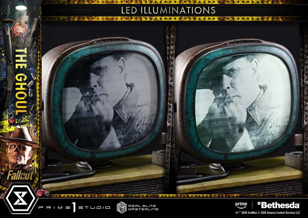 Fallout (TV Series) Real Elite Masterline Series Statue 1/4 The Ghoul Deluxe Version 64 cm – Bild 6