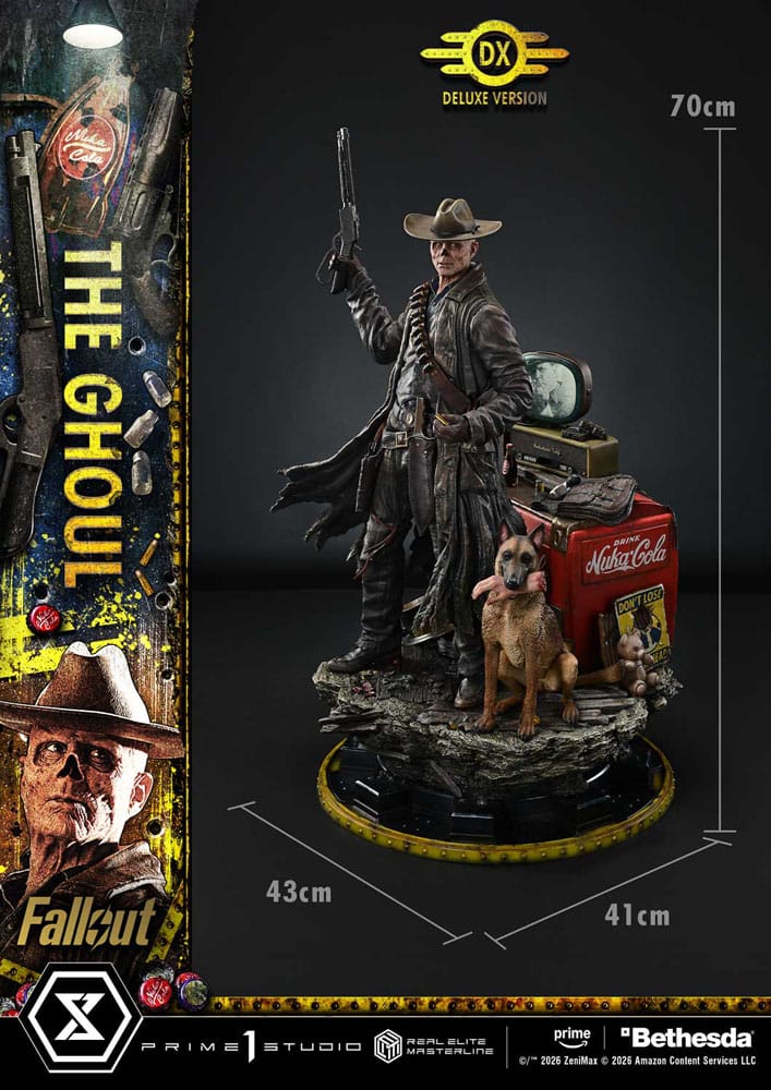 Fallout (TV Series) Real Elite Masterline Series Statue 1/4 The Ghoul Deluxe Version 64 cm – Bild 10