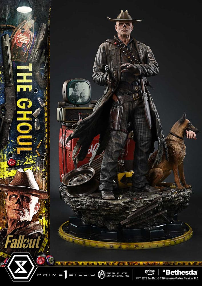 Fallout (TV Series) Real Elite Masterline Series Statue 1/4 The Ghoul Deluxe Version 64 cm – Bild 18