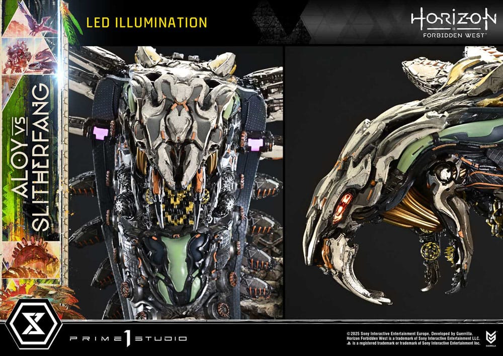 Horizon Forbidden West Ultimate Diorama Masterline Series Statue Aloy vs. The Slitherfang 82 cm – Bild 2