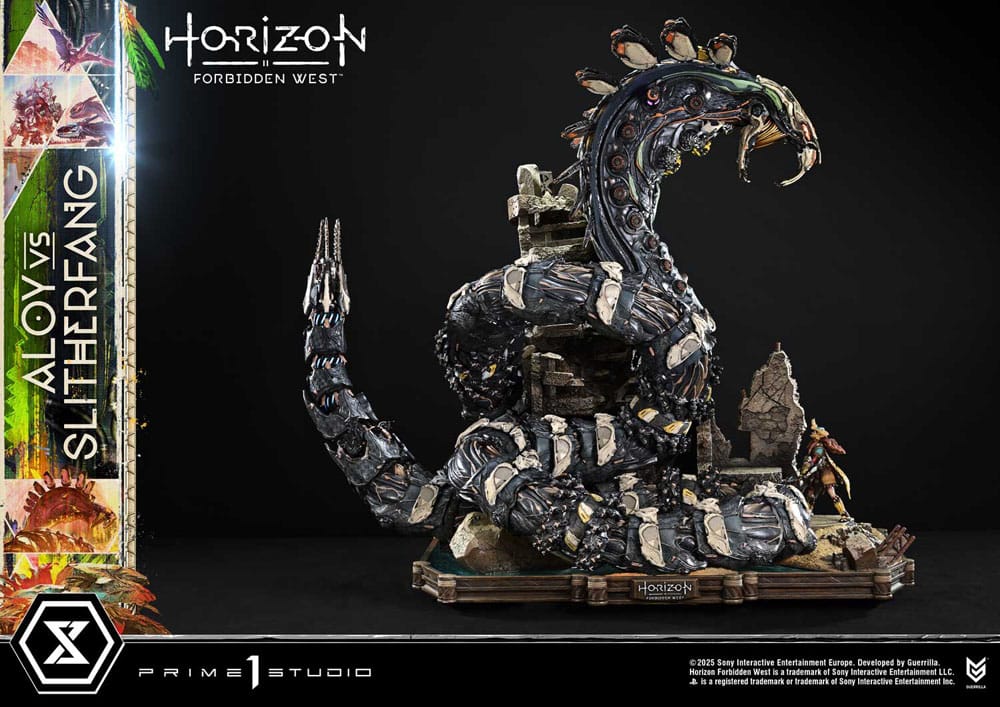 Horizon Forbidden West Ultimate Diorama Masterline Series Statue Aloy vs. The Slitherfang 82 cm – Bild 3