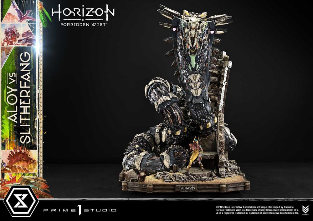 Horizon Forbidden West Ultimate Diorama Masterline Series Statue Aloy vs. The Slitherfang 82 cm – Bild 5