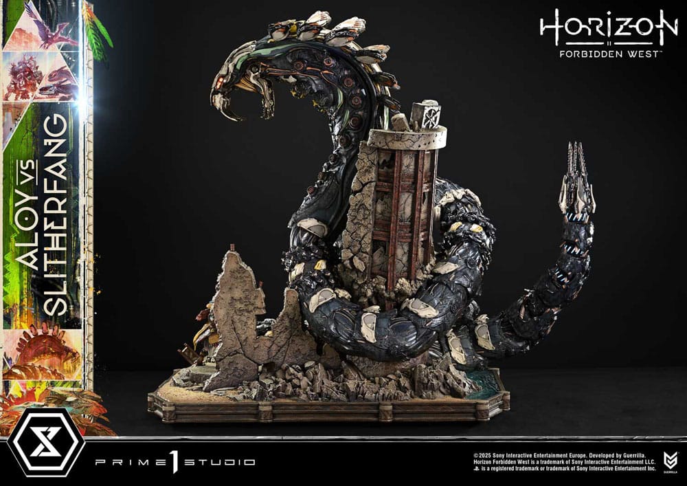 Horizon Forbidden West Ultimate Diorama Masterline Series Statue Aloy vs. The Slitherfang 82 cm – Bild 6