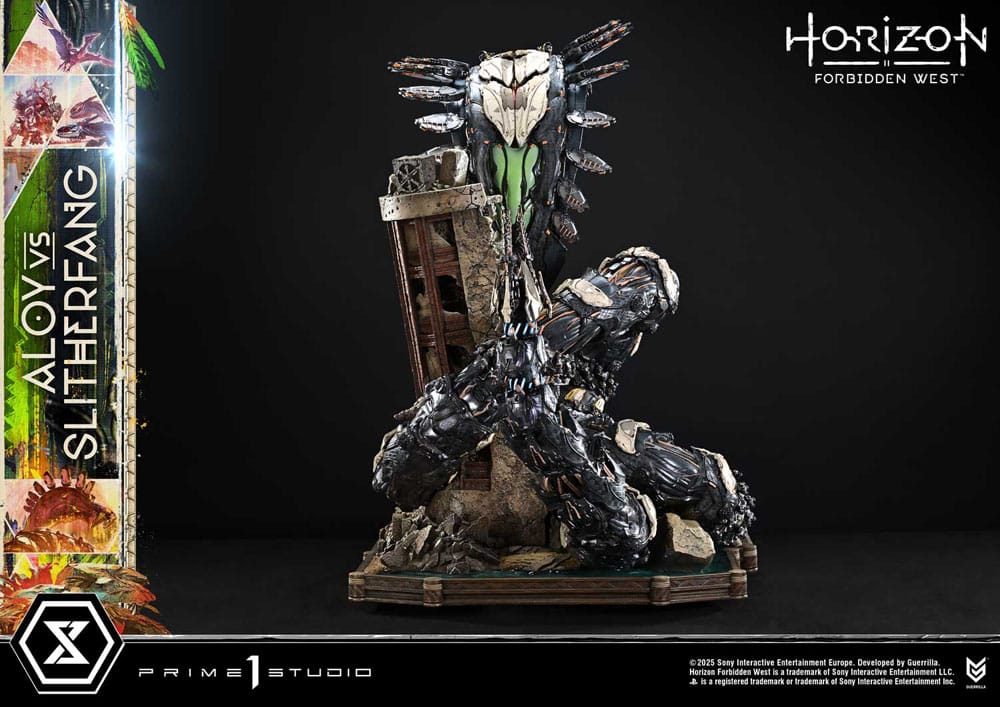 Horizon Forbidden West Ultimate Diorama Masterline Series Statue Aloy vs. The Slitherfang 82 cm – Bild 7