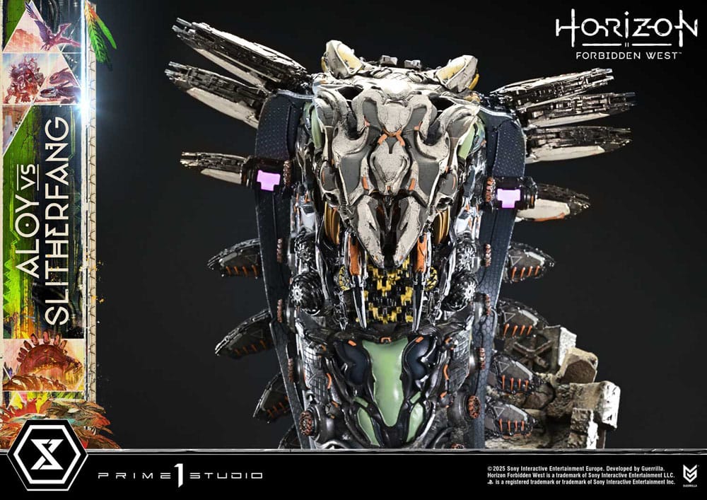Horizon Forbidden West Ultimate Diorama Masterline Series Statue Aloy vs. The Slitherfang 82 cm – Bild 10