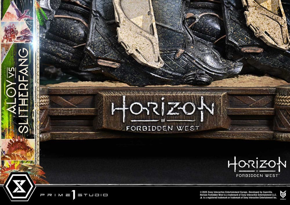 Horizon Forbidden West Ultimate Diorama Masterline Series Statue Aloy vs. The Slitherfang 82 cm – Bild 15