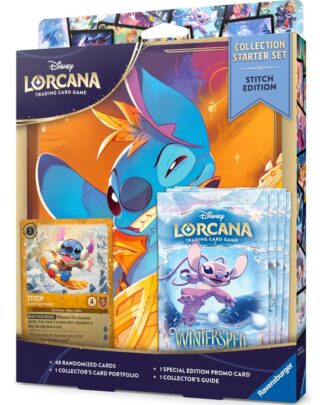 Disney Lorcana TCG Starterset für Sammler Stitch Edition *Englische Edition*