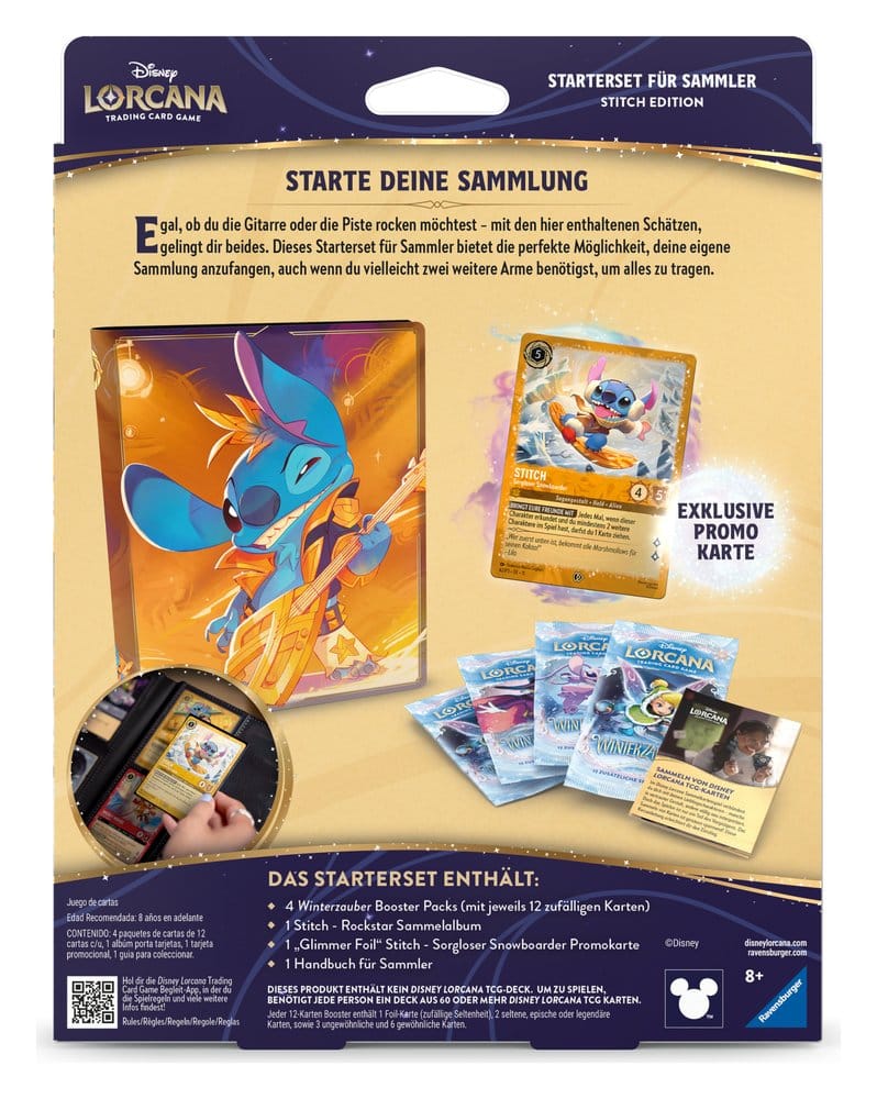 Disney Lorcana TCG Starterset für Sammler Stitch Edition *Deutsche Edition* – Bild 2